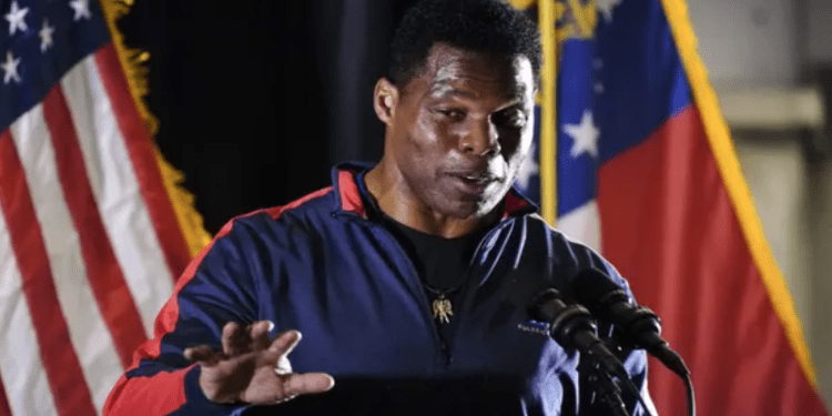 Herschel Walker says in a rambling speech he wants to be a werewolf not vampire